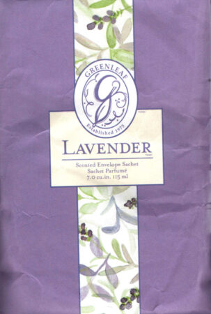 a lavender sachet